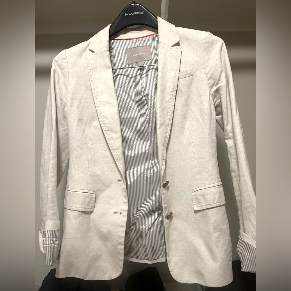 Linen blazer